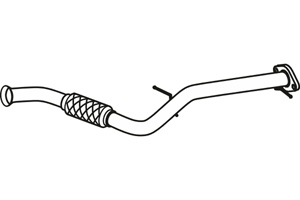 Front pipe in the group Exhaust parts / Exhaust muffler & kits at  Professional Parts Sweden AB (P62003)