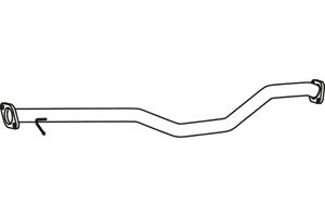 Intermediate pipe in the group  at  Professional Parts Sweden AB (P62006)
