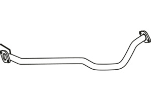 Intermediate pipe in the group  at  Professional Parts Sweden AB (P62013)