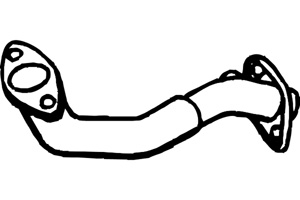 Front pipe in the group  at  Professional Parts Sweden AB (P62015)