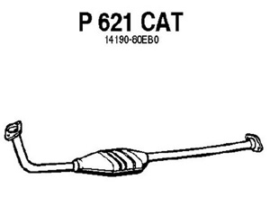 Catalytic converter in the group  at  Professional Parts Sweden AB (P621CAT)