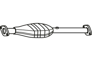 Catalytic converter in the group  at  Professional Parts Sweden AB (P625CAT)
