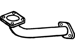 Front pipe in the group  at  Professional Parts Sweden AB (P6271)