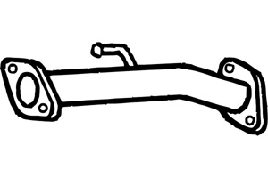Front pipe in the group  at  Professional Parts Sweden AB (P6272)