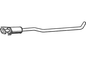 Intermediate muffler in the group  at  Professional Parts Sweden AB (P6277)