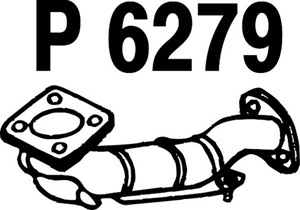 Front pipe in the group  at  Professional Parts Sweden AB (P6279)