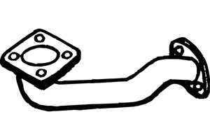 Front pipe in the group  at  Professional Parts Sweden AB (P6280)