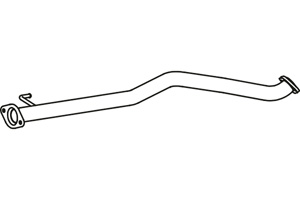 Intermediate pipe in the group  at  Professional Parts Sweden AB (P6292)