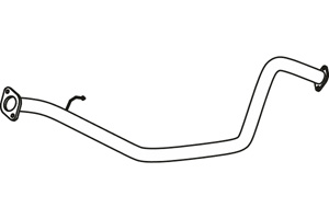 Intermediate pipe in the group  at  Professional Parts Sweden AB (P6295)