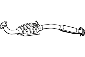 Catalytic converter i gruppen Tillflligt dolda artiklar hos  Professional Parts Sweden AB (P633CAT)