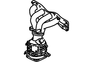 Catalytic converter i gruppen Tillflligt dolda artiklar hos  Professional Parts Sweden AB (P635CAT)