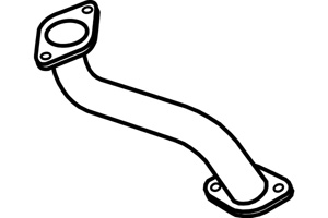 Front pipe in the group  at  Professional Parts Sweden AB (P6524)