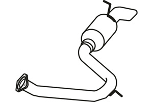 Rear muffler in the group  at  Professional Parts Sweden AB (P6529)
