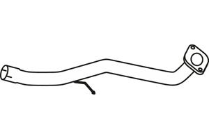 Rear muffler in the group Exhaust parts / Exhaust muffler & kits at  Professional Parts Sweden AB (P66051)