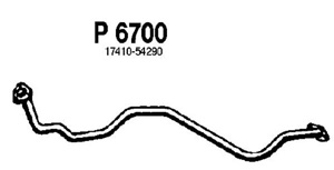 Front pipe in the group  at  Professional Parts Sweden AB (P6700)