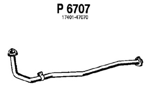 Front pipe i gruppen Tillflligt dolda artiklar hos  Professional Parts Sweden AB (P6707)