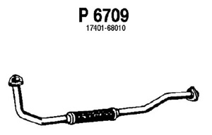 Front pipe in the group  at  Professional Parts Sweden AB (P6709)