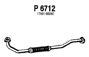 Front pipe in the group  at  Professional Parts Sweden AB (P6712)