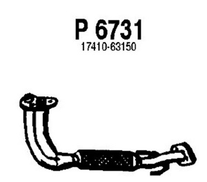 Front pipe in the group  at  Professional Parts Sweden AB (P6731)