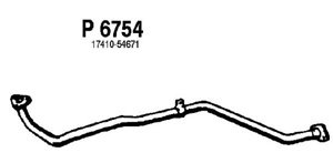 Front pipe in the group  at  Professional Parts Sweden AB (P6754)