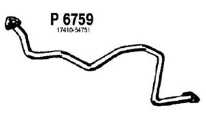 Front pipe in the group  at  Professional Parts Sweden AB (P6759)
