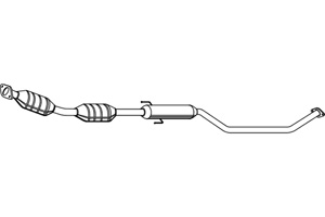Catalytic converter in the group  at  Professional Parts Sweden AB (P676CAT)