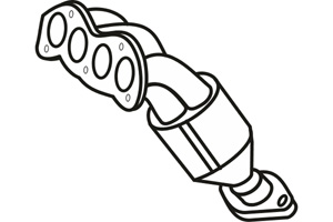 Catalytic converter in the group  at  Professional Parts Sweden AB (P677CAT)