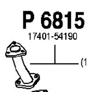 Front pipe in the group  at  Professional Parts Sweden AB (P6815)