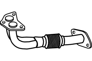 Front pipe in the group  at  Professional Parts Sweden AB (P6823)
