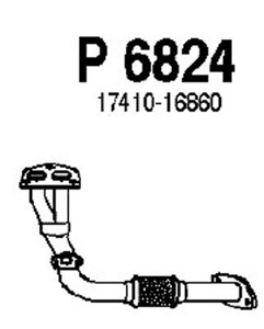 Front pipe in the group  at  Professional Parts Sweden AB (P6824)