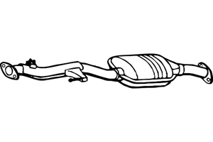 Catalytic converter i gruppen Tillflligt dolda artiklar hos  Professional Parts Sweden AB (P682CAT)