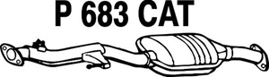 Catalytic converter in the group  at  Professional Parts Sweden AB (P683CAT)