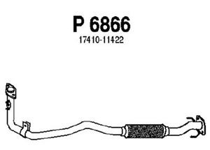 Front pipe in the group  at  Professional Parts Sweden AB (P6866)