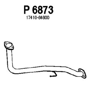 Front pipe i gruppen Tillflligt dolda artiklar hos  Professional Parts Sweden AB (P6873)