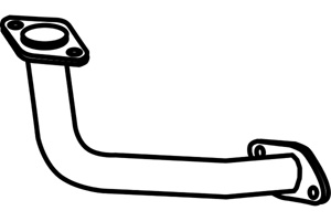 Front pipe in the group  at  Professional Parts Sweden AB (P6877)