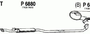 Intermediate muffler i gruppen Tillflligt dolda artiklar hos  Professional Parts Sweden AB (P6880)