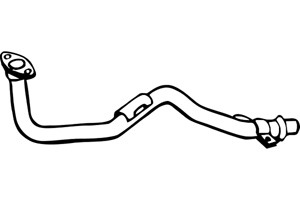 Front pipe in the group  at  Professional Parts Sweden AB (P6887)