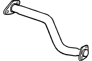 Front pipe in the group  at  Professional Parts Sweden AB (P6896)
