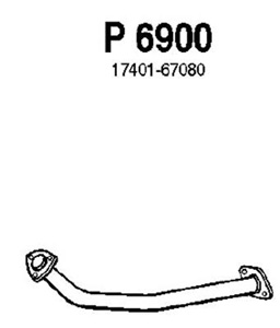 Front pipe in the group  at  Professional Parts Sweden AB (P6900)