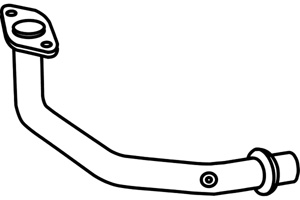 Front pipe in the group  at  Professional Parts Sweden AB (P6913)