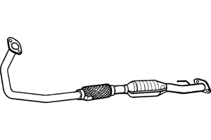 Catalytic converter in the group  at  Professional Parts Sweden AB (P691DCAT)