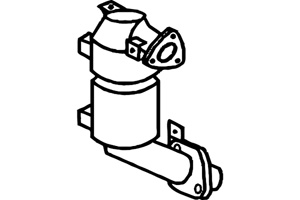 Catalytic converter i gruppen Tillflligt dolda artiklar hos  Professional Parts Sweden AB (P694DCAT)