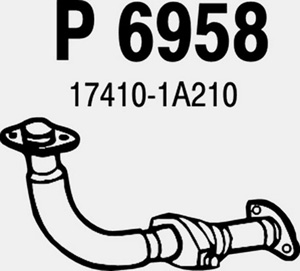 Front pipe in the group  at  Professional Parts Sweden AB (P6958)
