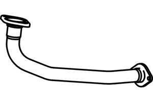 Front pipe in the group  at  Professional Parts Sweden AB (P6965)