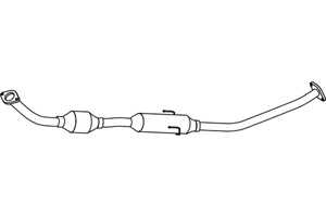 Catalytic converter in the group  at  Professional Parts Sweden AB (P710CAT)