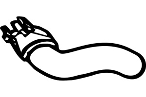 Rear pipe in the group Exhaust parts / Exhaust muffler & kits at  Professional Parts Sweden AB (P7123)