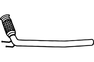 Front pipe in the group  at  Professional Parts Sweden AB (P7127)