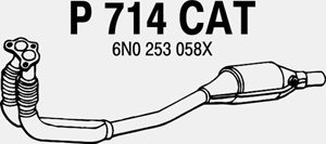 Catalytic converter in the group  at  Professional Parts Sweden AB (P714CAT)
