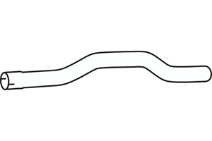 Intermediate pipe in the group Exhaust parts / Exhaust muffler & kits at  Professional Parts Sweden AB (P72003)