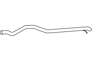 Rear pipe in the group  at  Professional Parts Sweden AB (P72094)
